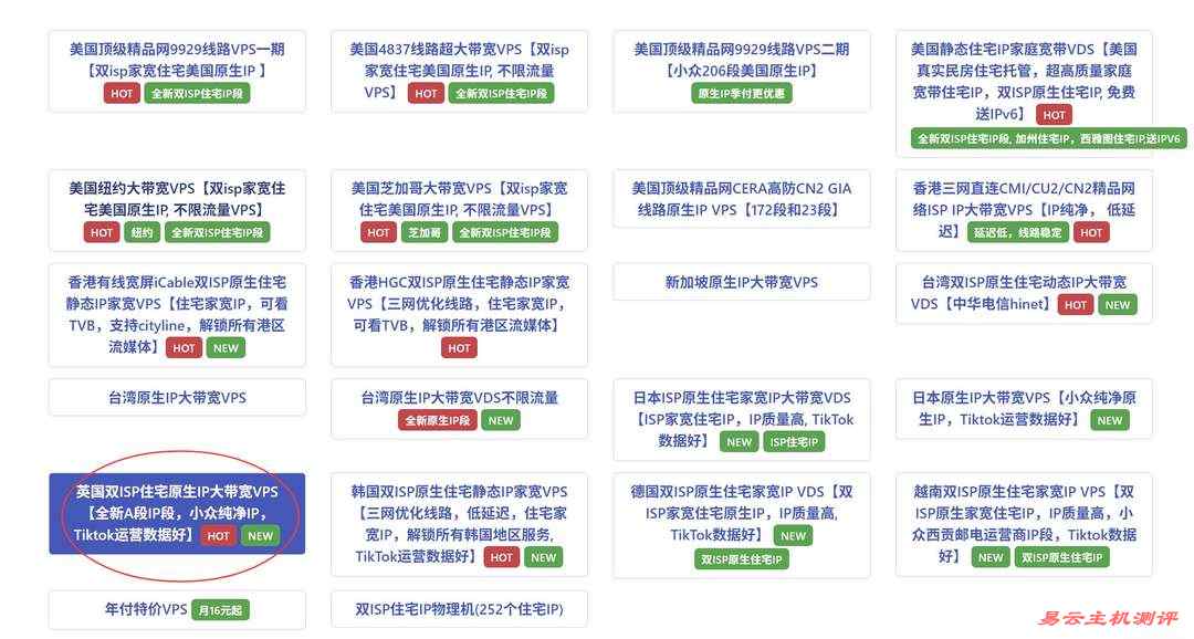 丽萨主机英国家宽VPS购买教程-节点选择