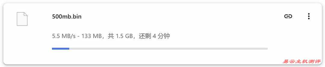 雨云的美国VPS网络测试-下载速度