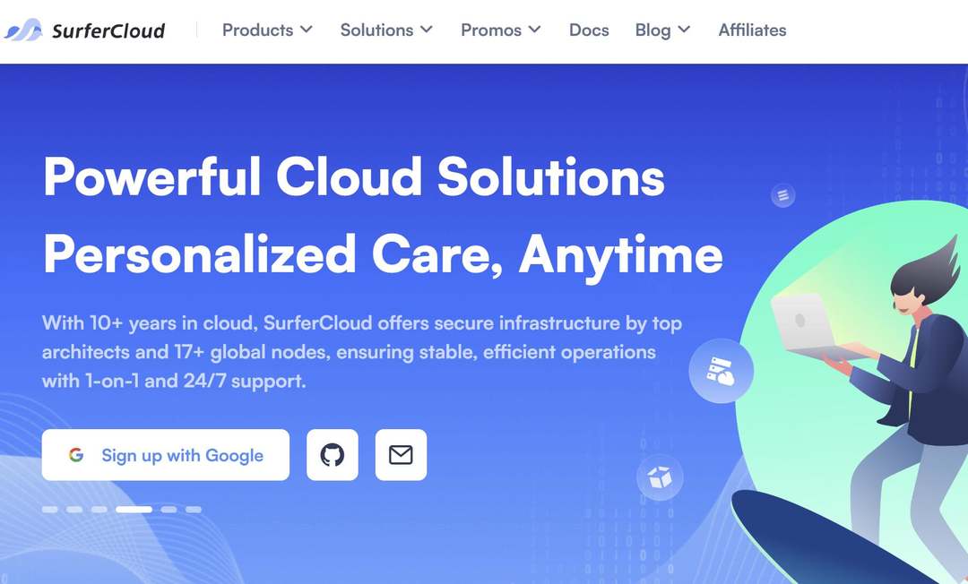 SurferCloud：德国VPS测评-支持10Gbps带宽-联通和移动网络稳定