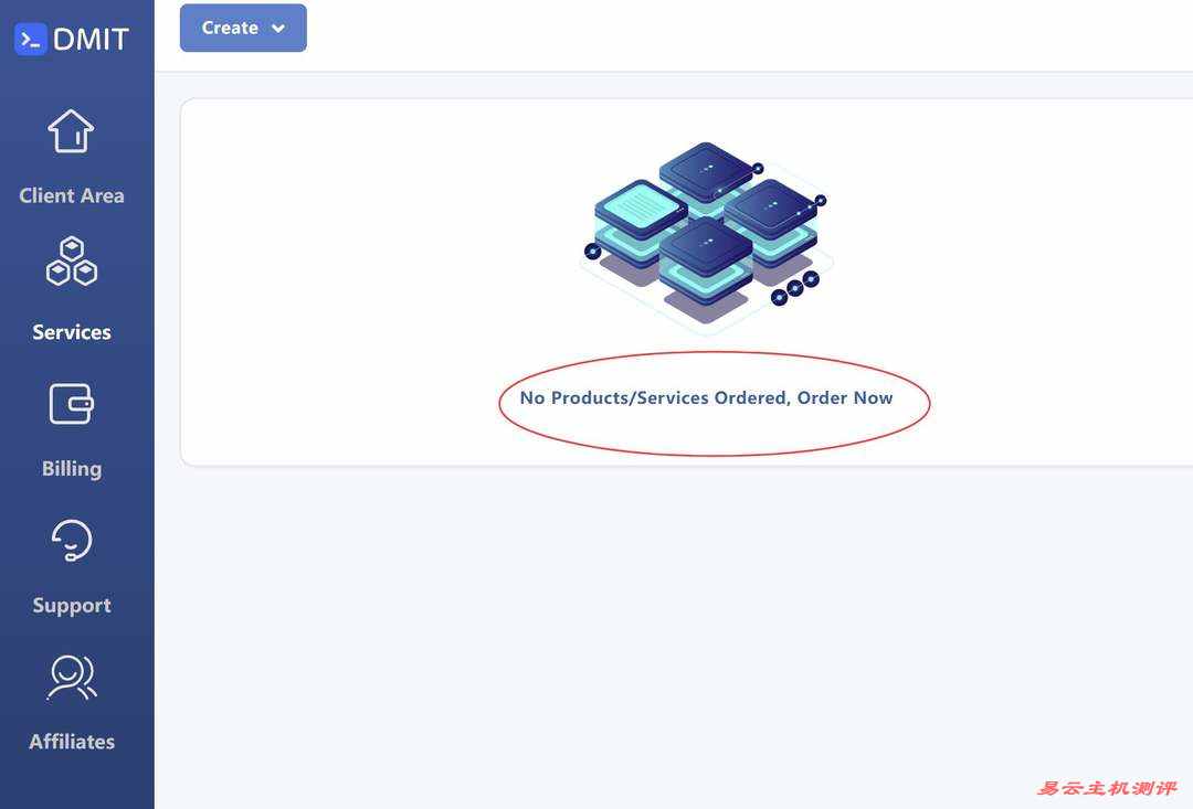 DMIT香港VPS购买教程-创建服务入口