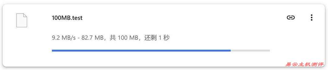 VPB美国站群服务器网络测试-本地下载速度