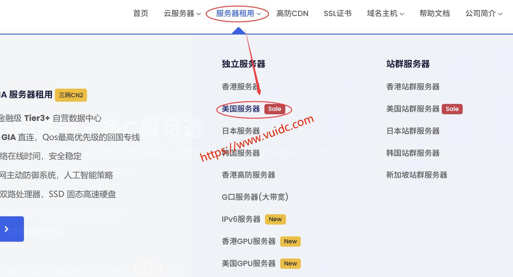 31IDC美国服务器网络测试-首页入口