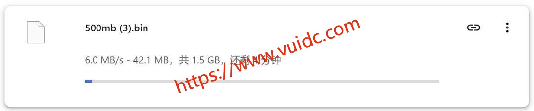 HHOST香港VPS-下载速度测试