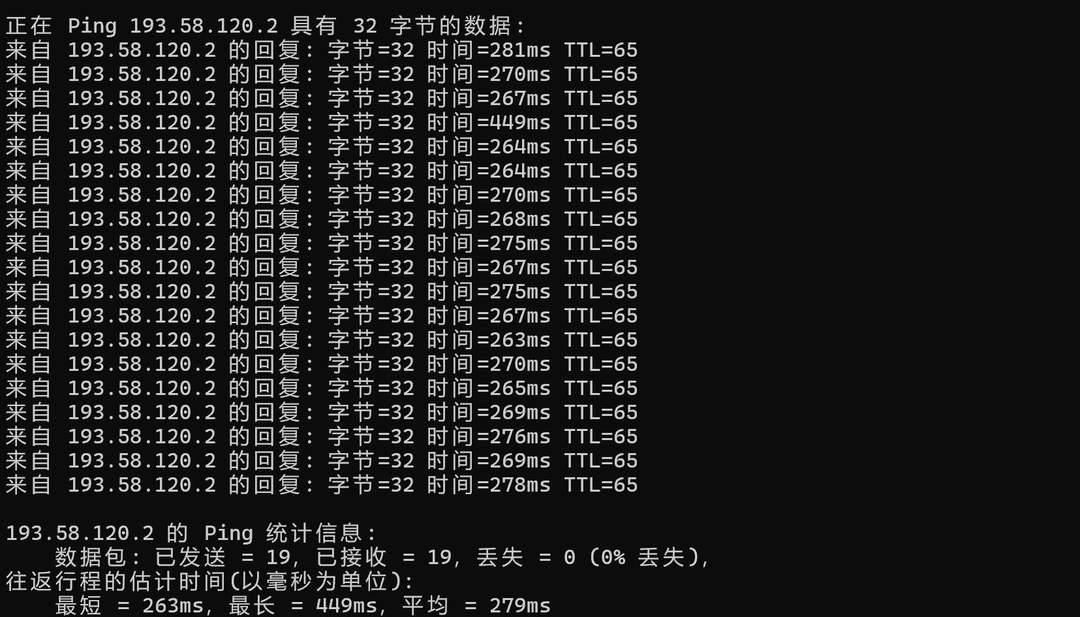 DigitalCloud意大利VPS网络测试-本地Ping平均延迟